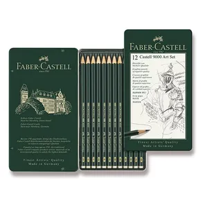 Castell 9000 grafit ceruza, bádogdoboz 12 db Faber-Castell 119065